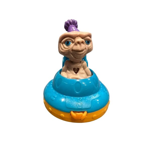 Vintage‎ 1994 McDonald’s Happy Birthday E.T Extra Terrestrial #4 Birthday Train - Picture 1 of 8